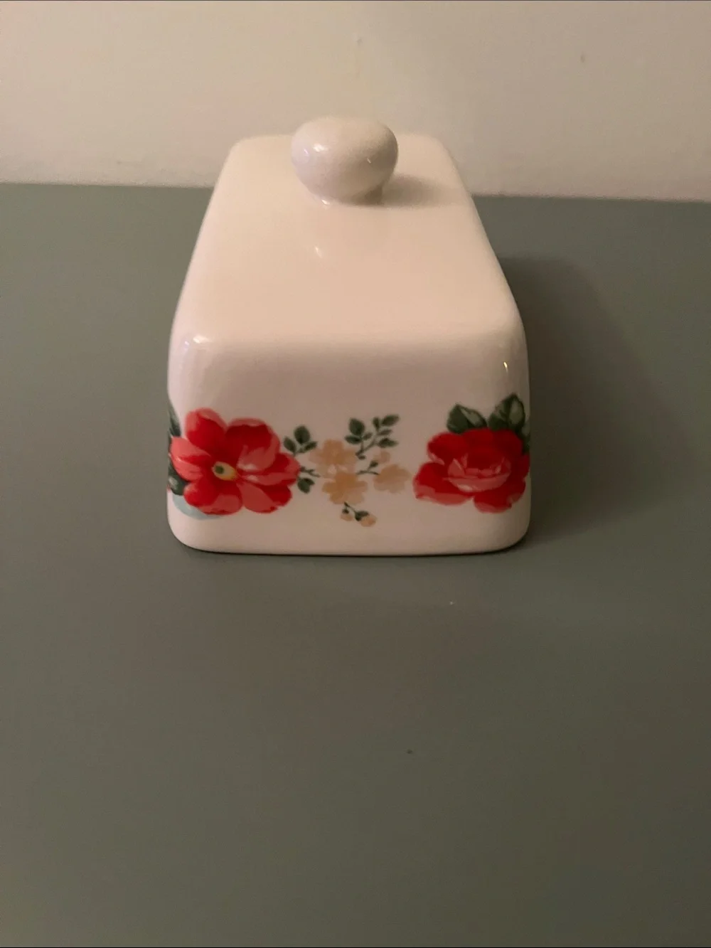 Pioneer Woman Retired Floral Butter Dish